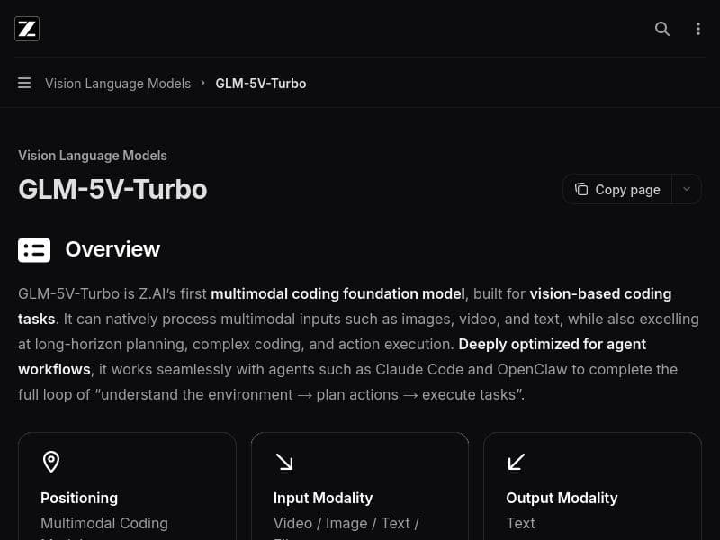 GLM-5V-Turbo