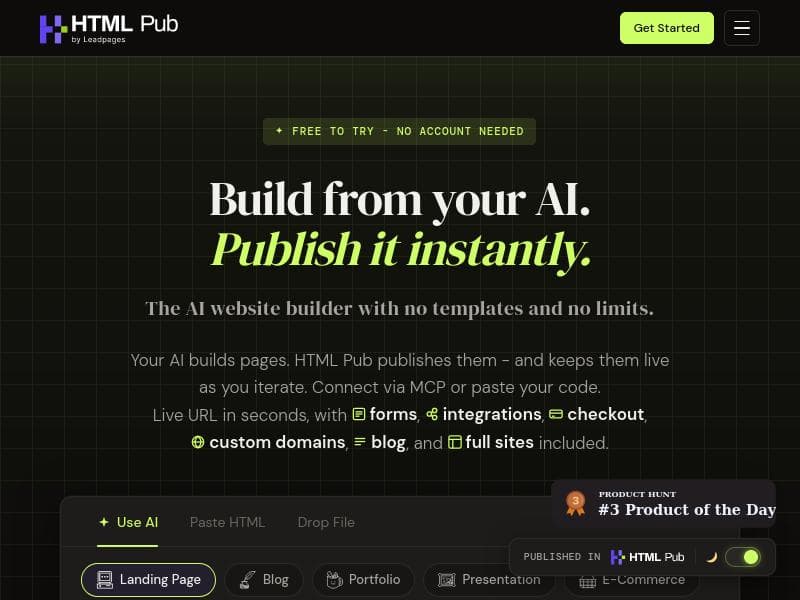 HTML Pub