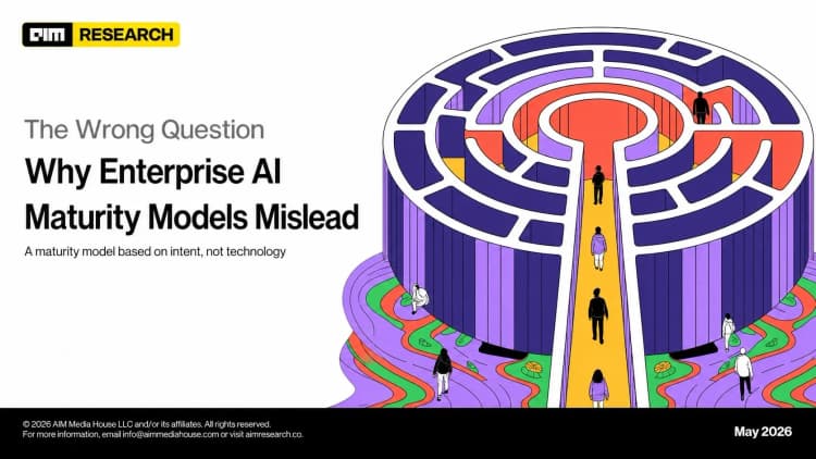 Stop measuring AI maturity. Start measuring AI intent.