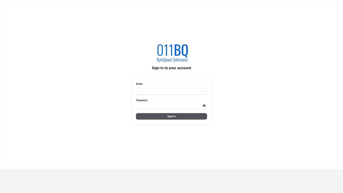 Bytequest Payments Admin Dashboard
