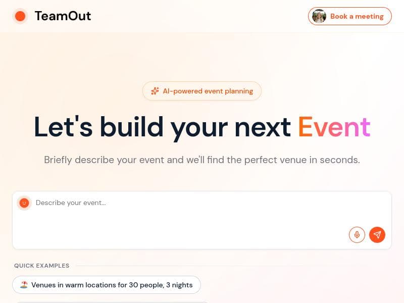 TeamOut AI